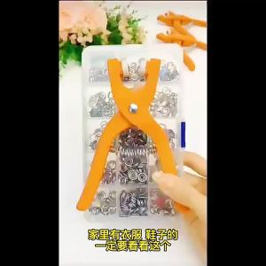 Snap Button Kit With Hand Pressure Pliers 50pcs Snaps  Metal Snaps For Sewing Sewing Snaps For DIY Crafts Clothes Hats