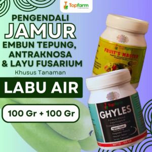 Fungisida Topfarm / Obat Pembasmi Jamur Akar Labu Air / Obat Jamur Upas Labu Air / Obat Jamur Akar Labu Air/ Obat Jamur Tanaman Labu Air / Obat Jamur Labu Air / Obat Jamur Layu Batang Labu Air