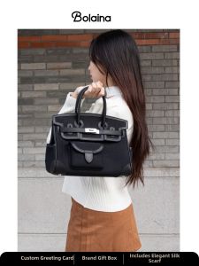 Bolaina | Leather and Canvas Tote Bag for Work