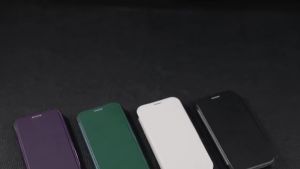 Ốp Lưng Da Không Từ Tính Cho iPhone Pro Max 16E 17E Air 15 Plus - Ốp Ví Có Chân Đế Xoay Và Ngăn Đựng Thẻ