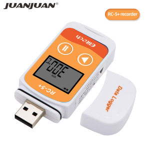 Elitech RC-5+ USB Data Logger Recorder PDF Reusable Temperature Data Logger Upgrade for Refrigeration Cold Chain Transport Labs