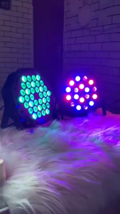 BERGARANSI Alien Lampu Sorot Panggung Disco 36 LED Sensor Suara Lampu Panggung RGB 36W Par Light
