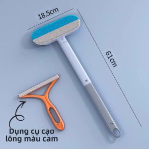 7o | Công Cụ Loại Bỏ Lông Thú Cưng cho Nội Thất và Thảm