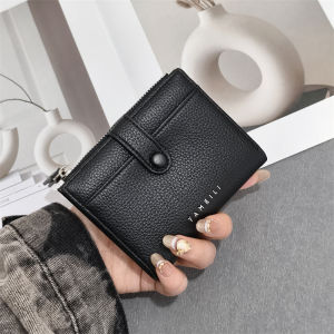 Fashionable Compact Womens Wallet Zipper Coin Purse Short Style Elegant Sensation Premium Quality Foldable Small Money Holder