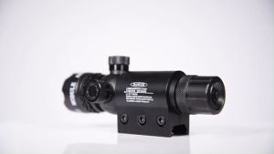 Tactical Red/Green Laser Dot Sight Adjustable Red Laser Pointer for 20mm Mount with Pressure Switch and Free Battery