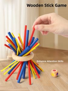 Preschool Tabletop Game Childrens Stick Picking Balance Game Kindergarten Class Materials Large Class Middle Class Educational Toys