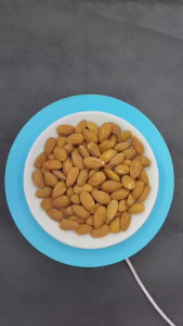 Premium BBQ Almonds | Crunchy Barbecue Flavored Almond Nuts | Savory Seasoned Nut Snack for Sharing & Parties