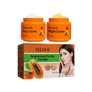 มะละกอ Day Night Cream สําหรับจุดด่างดํา Remover เมลานินครีมป้องกันสี Brightening Moisturizing ลดหมองคล้ํา Face Care