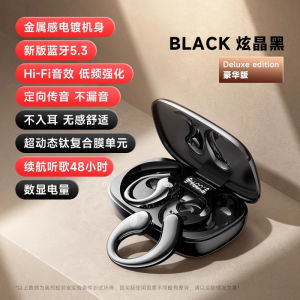 Sports Bluetooth Earphones Long Battery Life Wireless Running Bone Conduction Ear Hanging Style Men Women New 2025 Model