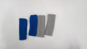 2Pcs Headband Tube Protective Pad Velvet Headband Protector Face Straps Fixed Pad Tube Cover Pads