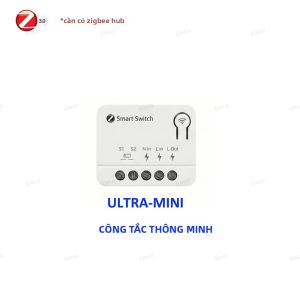 Mô-đun Chuyển Mạch Mini Zigbee 1CH/2CH 10A/16A Bộ Ngắt Tự Động Hóa Rơle Nhà Thông Minh Tương Thích Với Tuya Smart Life Z2M Alexa Google Home
