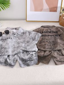 Stylish Casual Childrens Polo Shirt Set