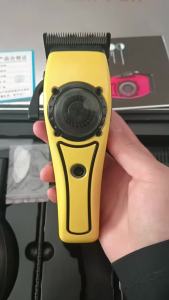 Professional Oil-Based Electric Clipper Hair Trimmer 8000 RPM New Cooling System Stainless Steel Auto-Sharpening Blades