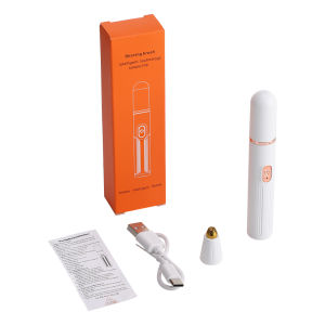Ms.Dear | 2-in-1 Electric Nose Hair Trimmer Eyebrow Shaper USB Rechargeable Painless Ear Nose Hair Clipper Grooming Kit for Men Women