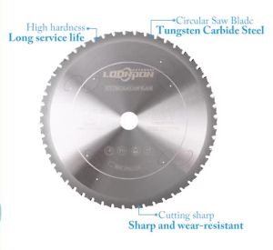 Loonpon Metal Cutting Disc 185/254/355mm Carbide Circular Saw Blade For Steel Iron Aluminum Metal Cutting Blade