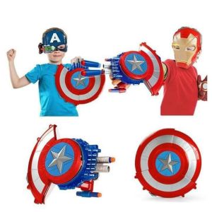 Đồ Chơi Khiên Đội Trưởng Mỹ Khiên Siêu Anh Hùng Captain America Đồ Chơi Siêu Nhân Marvel Avengers Cho Bé