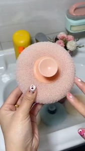 SPONS JARING BOLA MANDI SPON JARING BENTUK BOLA ALAT BANTU BERSIHIN BADAN DAKI SPONS JARING BOLA SPONS BOLA GROSIR