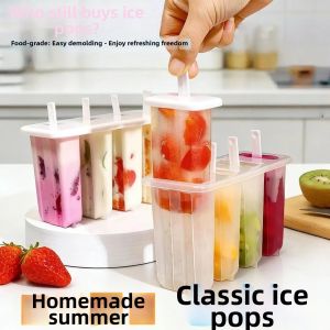 DIANSHIFANG | Food-Grade Easy-Release Ice Cream Molds Set