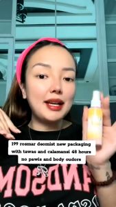 BUY 1 TAKE 1 New Rosmar Deomist 24hrs No Sweat with Calamansi & Tawas | Deo Spray | Rosmar Skin Esse