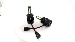 2 Chiếc H7 9005 9006 9004 9007 Đèn Pha Ô Tô LED X7 Bóng Đèn HB3 HB4 Trắng 6000K 12V Đa Năng Tự Động Đèn Pha Sương Mù