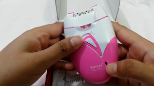 Kemei USB Rechargeable Epilator Women Electric Hair Remover Female Epilator Face Depilation Leg Depilatory KM-189A