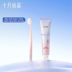 SHI YUE JIE JING | Bàn Chải Răng Lông Mềm và Kem Đánh Răng Cho Sau Sinh
