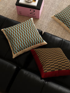 American Style Sofa Pillow 2025 New Warm Bedroom Backrest Cushion Living Room Decorative Pillow Polyester Fiber Square Shape