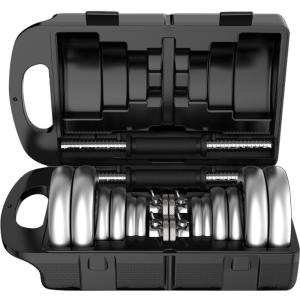 Runwe | Electroplated Solid Dumbbell Barbell Kettlebell Set Fitness Equipment