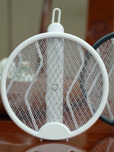 HOMEKING | Folding Electric Mosquito Racket 4 in 1 Foldable Electric Mosquito Swatter with LED Standable Rechargeable Mosquito killer Portable 4 in 1 raket nyamuk elektrik 電蚊拍 滅蚊燈 三合一