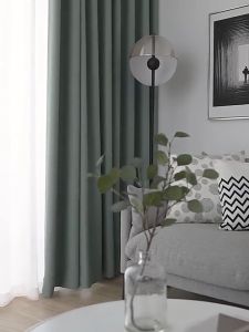 Makapal at mahaba Blackout curtain 140x160/220/255cm Beautiful apricot color Curtain for Window Home Decor With Ring
