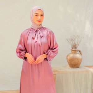LUNA DRESS CRADENZA SHIMER SILK PREMIUM DRESS SHIMER TERBARU