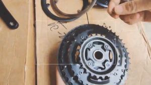 Bicycle Crankset Protective Cover Crank Chain Wheel Ring Guard Protector Sprocket Ring 42T 48T