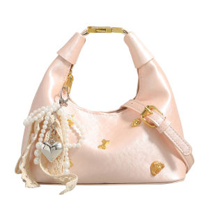 URCDN RDALVO | Pink Minimalist Womens Bag Versatile Commuter Handbag