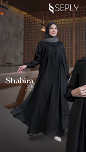 TERMURAH DRESS MUSLIM KEKINIAN SHABIRA 25 COCOK UNTUK OUTFIT KONDANGAN LEBARAN & DAILY TERBARU SEPLY PREMIUM