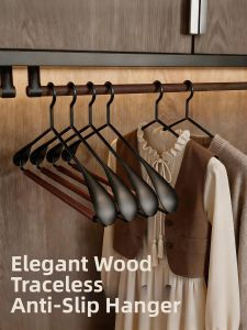 UKOBT | Premium Wide Shoulder Anti-Slip Clothes Hanger