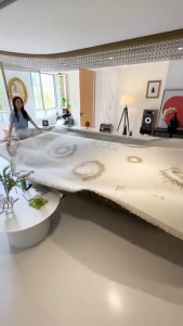 Reversible Chenille Sofa Cover Double Sided Comfy Chenille Sofa Towel with Tassel For All Season Universal 1-4 Seater Couch Cover