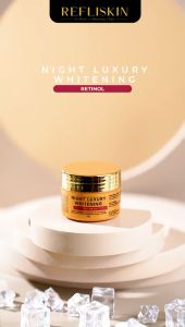 Refli Skin Night Luxury Whitening - Refliskin Night Luxury Acne 10gr - Tersedia Kemasan Baru & Lama Kosmetik Herbal Online
