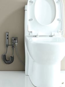 Dual mode 304 Stainless Steel Bidet Faucet Hand Protable Toilet Bidet Sprayer Toilet   Bidet Sprayer Toile bidet spray settoilet flush pump set