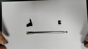 360 degree rotary radio telescopic rod antenna 4 stainless steel antenna MP3 antenna toy antenna