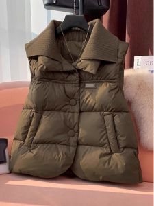 Fashion French Stylish Thick Warm Vest