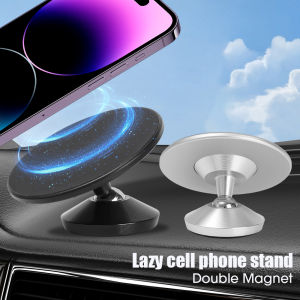 Phòng tập thể dục hai mặt miếng gắn nam châm cho điện thoại chủ cho MagSafe nam châm mạnh kép điện thoại Stander cho bề mặt kim loại cho video Selfies