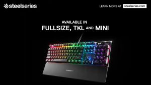 SteelSeries Apex Pro Omnipoint Mechanical Gaming Keyboard (64626)