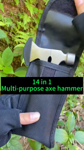 14 in 1 Multi Function Claw Hammer Stainless Steel Multitool Screwdriver Outdoor Survival & Home Repair Tool