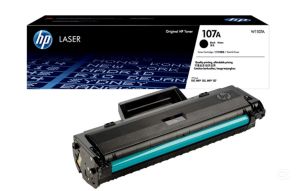 HP TONER W1107A 107A Black ตลับหมึกโทนเนอร์ สีดำ ของแท้