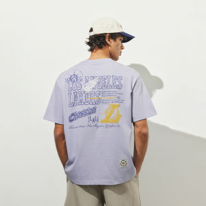 Jack Jones | Loose Embroidered and Print Round Collar T-Shirt
