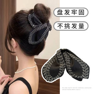 New Chinese Style Luxury Wheatstalk Triangle Clip Women Large Size Exquisite Hair Accessory Stylish Versatile Fashionable