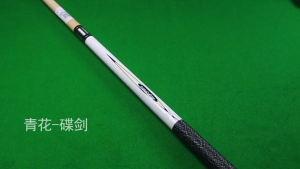 Snooker Cue 1/2 Structure with Box and Accessories 9.8mm Tips Billiard Poll Cue Cue Snooker Black 8 台球杆