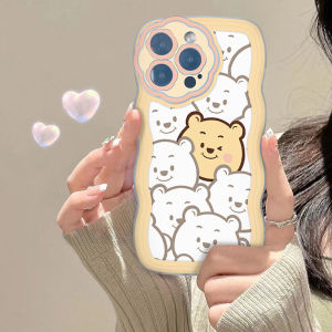 Ốp lưng điện thoại iphone viền sóng hinh gấu vàng dành cho ip 7plus/8plus/x/xs/xr/xsmax/11/12/13/14/pro/max/plus/promax - Shopbo247