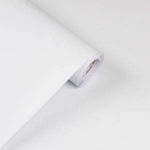 Thickened Self-adhesive Wallpaper Bedroom Solid Color PVC Furniture Decoration Live Background Wall Sticker100CM