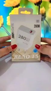 Batok Adaptor For OPP RENO 13 SUPER VOOC 280W Batok Kepala Casan Hp Support Fast Charging